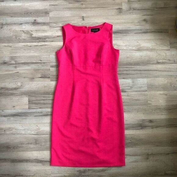 Black Label Evan Picone Pink Dress Sz 10 - Picture 1 of 4